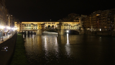 Ponte Vecchio nocą